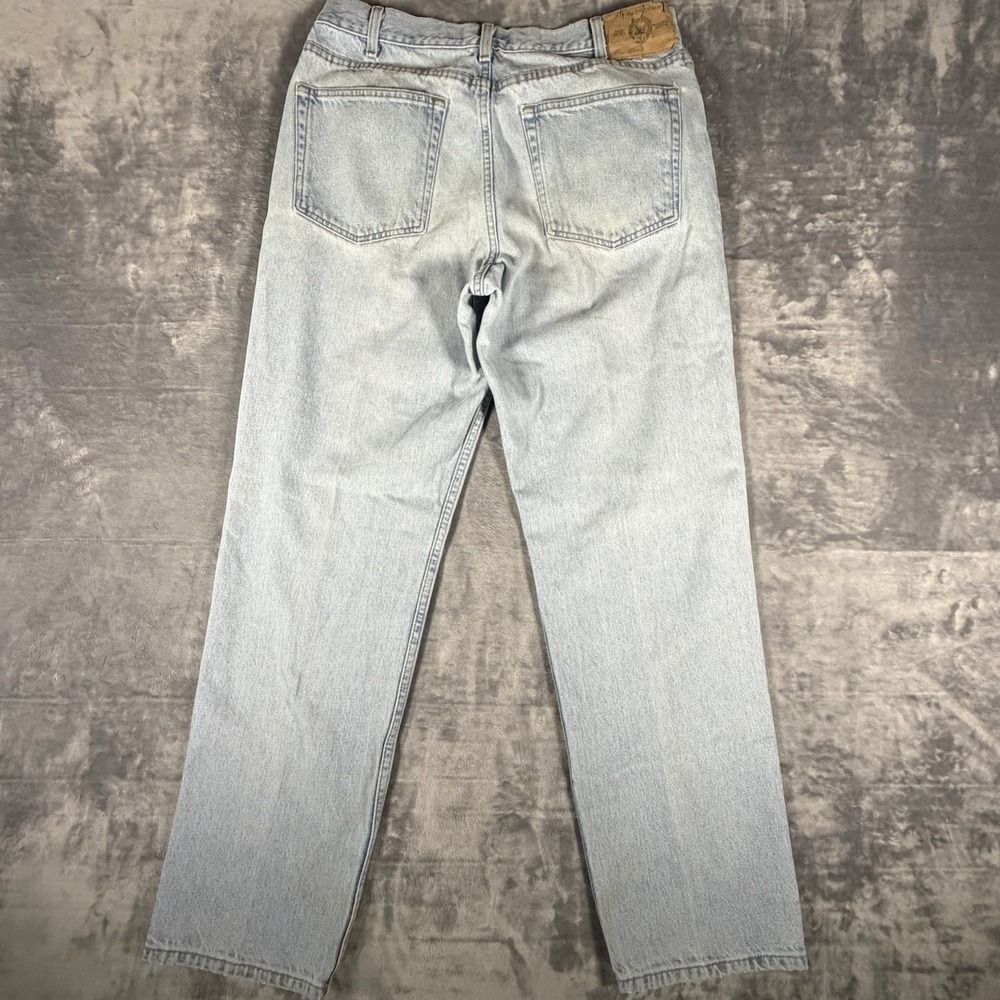 Vintage Eddie Bauer Jeans Men's 36x34 Fits 34x33 Relaxed Baggy Skate Grunge 90s - Picture 11 of 16
